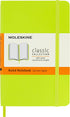 Moleskine Classic Notebook, Soft Cover, Pocket (3.5" x 5.5"), Ruled/Lined, Lemon Green, 192 Pages
