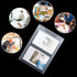 CYEAH 48 Pack Plastic Envelopes, 7 X 10" Clear Reusable Waterproof File Folders with Snap Button for School, Office