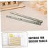 2pcs VILLCASE Heavy Duty Full Extension Keyboard Drawer Slides Bearings for Bedside Cabinets and Furniture Smooth Quiet