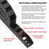 R18 Black Plastic Cable Wire Carrier Drag Chain, 10mm x 15mm, 1M Length for CNC with End Connectors