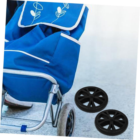 2pcs PRETYZOOM Cart Caster Wheel Hardware Rolling Cart Replacement Wheels Stair Climbing for Garden