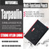 Rough Enough Document Organizer File Folder Bag for A4 Letter Size with Zipper - Waterproof Large Black