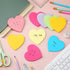 Teling 48 Pcs Heart Sticky Notes: 2160 Sheets, Heart Shaped Sticky Notepads, 3 x 3" Cute Self Sticky Notepads
