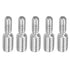 PATIKIL M4xM6x20mm Double End Threaded Stud Screw Bolt, 5 Pack 304 Stainless Steel Rod Bolts