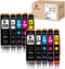 PGI225 CLI226 Ink Cartridges Replacement for Canon PGI-225 CLI-226 for PIXMA MG6220 MG6120 (10 Pack)