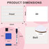 Set of 24 Dry Erase Boards for Kids, Double Sided Mini Whiteboards with Lines for Classroom Use, 9"x12"
