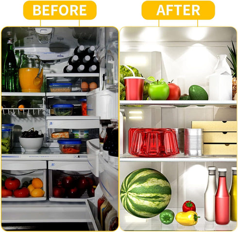 E26 LED Refrigerator Light Bulb 3.5W, 40W Equivalent, Daylight White 6000K 500LM, 25,000 Hour Lifetime, Non-Dimmable Energy Saving ac 100 265v Refrigerator LED Light Bulb,1-Pack by Fneiosg