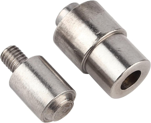 Eyelet Buckle Dies, Hand Press Machine Setter Puncher for Leather Craft Clothing Holepunch 2PCS