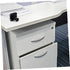 3pcs DOITOOL Office Files Cabinet Lock Zinc Alloy Lock Keys Diameter Easy to Install for Office Cabinets Bedside Black