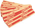 Penny Coin Wrappers - 100 Flat Striped Coin Wrappers