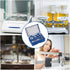Comprehensive 17Pcs 10mg-100g Grams No.45 Steel Weight Set with Tweezers and Storage Box