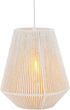 8" 6 JHY DESIGN Battery Powered Hanging Lamp H Braided Cotton Rope Decorative Pendant Lamp Battery Lamp with Hours