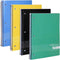 Graph Paper Spiral Notebook, Quad Ruled Grid, 10.5 X 8 Inches, 1 Subject Wirebound Notebook, Assorted Colors