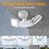75W 8000 3 5000K IP65 LUTEC Lumen Floods Light Outdoor, Switch Controlled LED Security Lights with Adjustable Heads