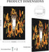 haigof 1 3 5 Inch Brown Owl Sunflowers Light Switch Cover Wall Plate Gang Single Plates Print Faceplate Home Decor X