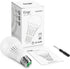 Bulb E26 7W LED(60W White(3000K), Setting Elrigs Motion Sensor Light with Dusk to Dawn Lights Sensor, Base