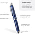 Inkstone Policeman Prayer Gift Pen with Built-In Flashlight and Stylus Tip for Law Enforcement
