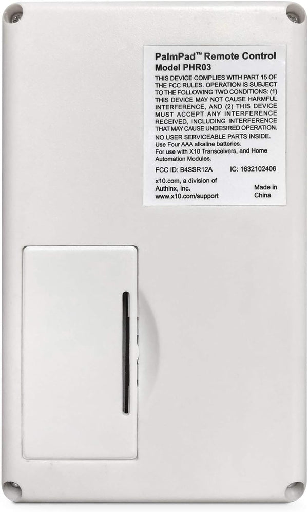 X-10 Pro Security/Home Automation Remote Control Model PHR03