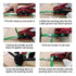 MYFAMIREA Heavy Duty Poly Strapping Tensioner and Cutter - Manual Banding Tools for 1/2" - 3/4" Width Strap