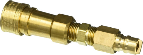 Mr. Heater F276187 Propane/Natural Gas Connector Kit, Brass, 3/8 Male Pipe Thread