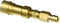 Mr. Heater F276187 Propane/Natural Gas Connector Kit, Brass, 3/8 Male Pipe Thread