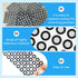 Ryetvok 300pcs 3D 3D 3D 3D Precision(10mm&6mm) Scanning Marker for Scanners, High Reflective Positioning Dots