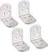 Tiberham Stainless Steel Corner Bracket, 90 Degree Right Angle Corner Brace Plate, 47