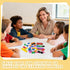 Set Plastic Rainbow Fraction Tiles, Rainbow Montessori Math Materials, Fraction for Math Classroom Fractions