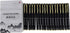Fengtaiyuan 038P18 Black Gel Ink Rollerball Pens, Comfortable Grip, Ultra Fine 0.38mm, 18-Piece Box