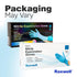Blue Nitrile Gloves Disposable, Medium Latex Free 4 Mil Medical Gloves, 100 Count Powder Free Examination Gloves