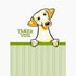 CafePress (10-pack) Yellow Lab Thank You Folded Greeting Cards Matte