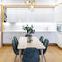 TANONE Glossy White Contact Paper, 17.7" X 118" Waterproof Peel and Stick Wallpaper for Cabinets, Pure White