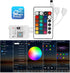 4PIN 2-Ports 5V/12V/24V 5050 3528 5630 RGBZONE WiFi RGB LED Controller, Smart LED Light Strip Controller, DC for SMD