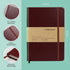Journal Notebook (A5-Lined, Brown), 192 Pages, Medium 5.7 x 8.3 inches, 80 gsm Thick Paper, Hardcover