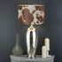 Suhoaziia Bulb Brown Cow Print Shade Lampshade Cover Wall Lamp Candle Shade for Floor Lamp Christmas Modern Home Living