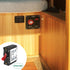 A Series Red Toggle AC/DC Single Pole 35A Boat Magnetic Circuit Breaker - 35Amp Protects Low Power Devices for Yachts, Motorhomes, Campers and Caravans