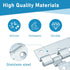 3 Pack Mobile Home Door Hinges, Compatible with Elixir Mobile Homes Exterior Door