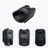 DM18AR Battery Adapter for Milwaukee 18V M18 to Ridgid AEG Tools, Also for Dewalt 20V Li-ion Max XR Battery