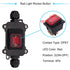 IP67 Waterproof Inline Cord Switch, 16A/250V 20A/125V AC DPST, 4Pin On Off Toggle Switch with Red Light Rocker