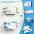 2 PCS Carbon Steel Glove Holder Wall Mounted, Metal Glove Box Dispenser Organizer, Reusable Wall Mount Glove Rack