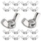 50PCS 1/4"-20 Stainless Steel Wing Nuts, 304 Butterfly Thumb Nuts for Machine, DIY, Furniture & Automotive