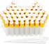 50PCS Transparent 5ml Mini Sample Dropper Bottles, Essential Oil & Perfume Bottles with 2 Plastic Droppers