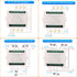 12V 24V 36V 48V 433Mhz 12V-48V 10A 6 12V~48V, 2 DC Wireless Switch, Channel Wireless Remote Control Switch for Garage