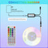 SP611E Bluetooth Music LED Controller for WS2812b WS2811 RGB Chasing Color LED Strip, APP/IR Remote Control
