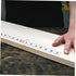1roll Gadpiparty Adhesive Measuring Tape Workbench Ruler Metric Scale Easy Fixation for Flexible Compact Storage