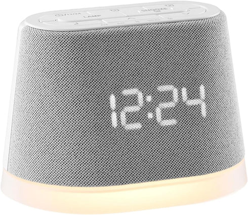 Luyismer Multifunctional Bedside Companion Featuring Adjustable Brightness Volumes and White Noise Suitable for