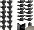 Sraseenomy 24 Pcs Post Inserts Connectors for Storage Rack and Whalen Muscle Rack