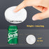 2 Pack, 1000mAh Dimmable Closet, DAZZY DOT Rechargeable Puck Lights Magnetic Tap Light Battery Powered, Warm Yellow