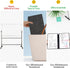 Marte Vanci Whiteboard Notebook, Reusable Dry Erase Pad, A5 Portable with Pen and Wiping Cloth for Notes