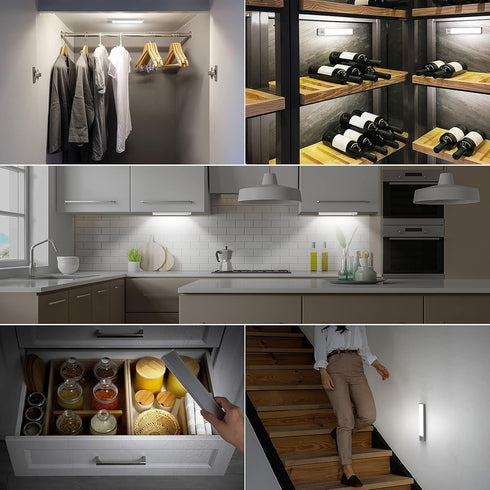 36 Closet 1500mAh 120 BLS LED Light Battery Powered, Super Bright Under Cabinet Lighting, Motion Sensor Indoor